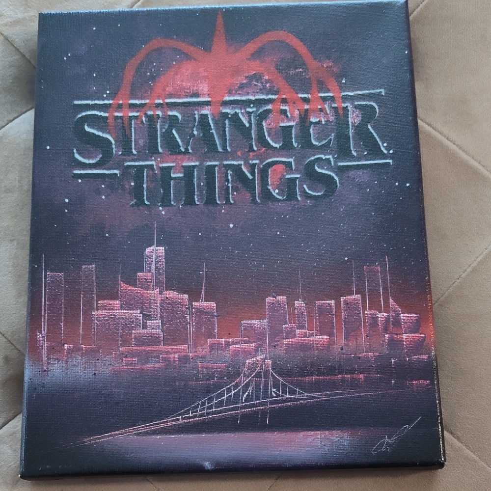Stranger Things Canvas Art